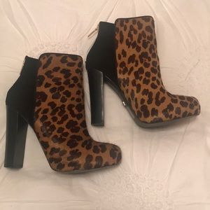 Leopard Booties